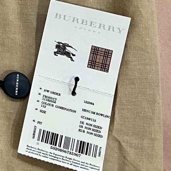 Vintage Burberry Bowling bag purse - Picture 6 of 6